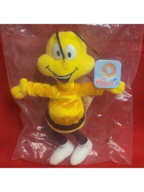 1997 General Mills Breakfast Babies Plush Toy Honey Nut Cheerios Bee Mascot